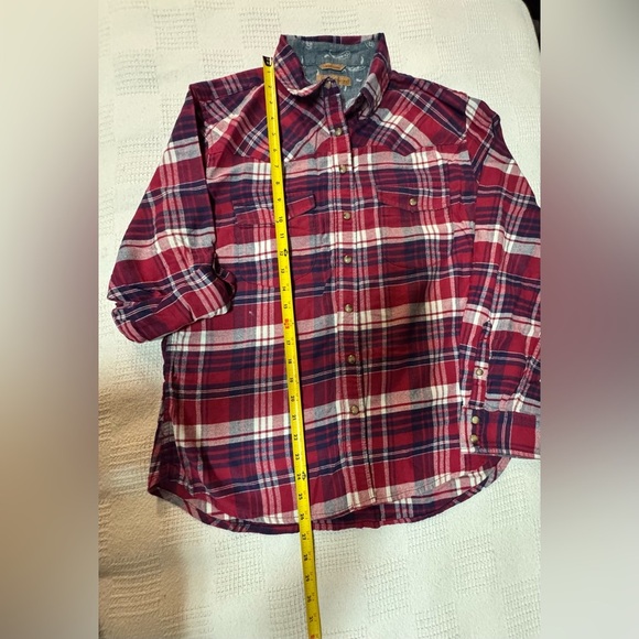 Jachs Girlfriend Flannel Shirt, Variety (M, Light Red) - Picture 13 of 15